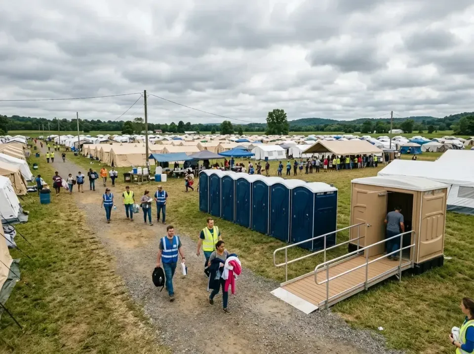 disaster-relief-camp-restrooms-010 — frequently asked questions, Dumpster & Portable Bathrooms Rental in Morton, PA